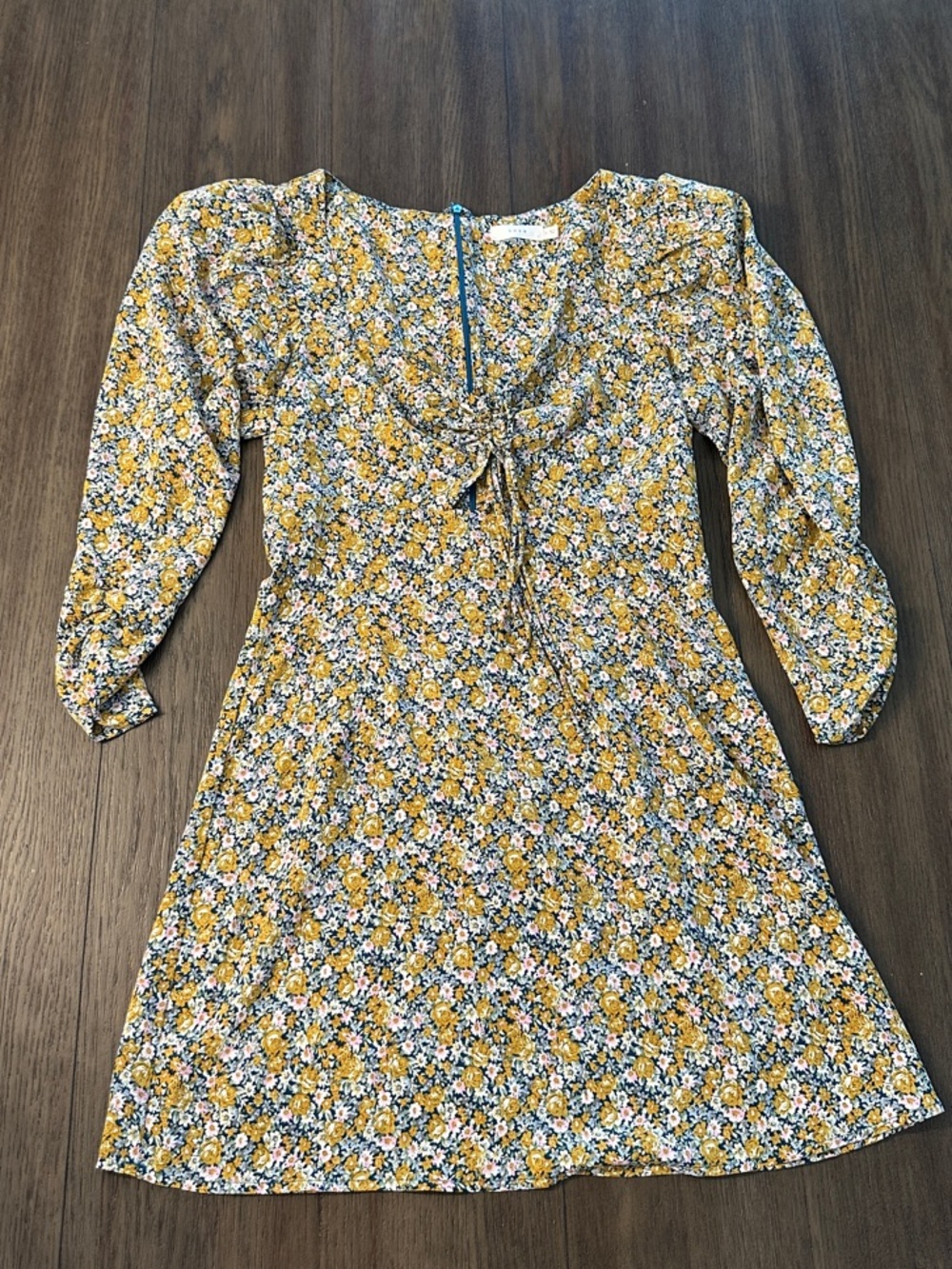 Lush Floral Mini Dress